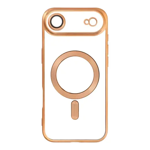 Electro Mag telefono dėklas su MagSafe palaikymu iPhone 17 Air auksinis