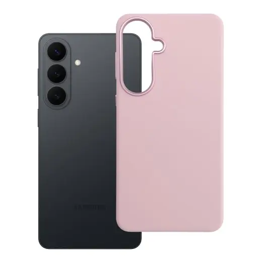 Forcell F-Protect Frame Premium telefono dėklas su MagSafe palaikymu Samsung Galaxy S26+ (S947) rožinis