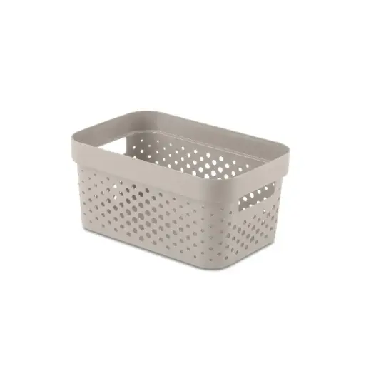 Box Infinity Recycled 4.5L 27x19x12cm beige