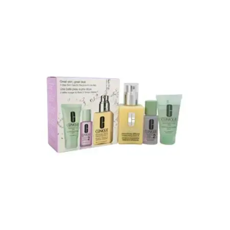 Clinique Women's Skin Serums & Treatments 1oz - Three-Step Skin Care Set for Dry to Combination Skin