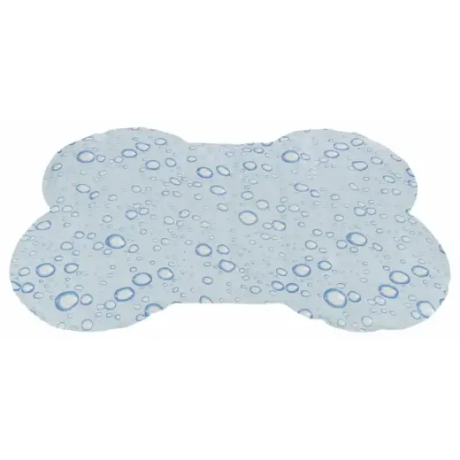 Atsvaidzinošs paklājs dzīvniekiem - Trixie Cooling mat bone shape, M: 60 × 45 cm