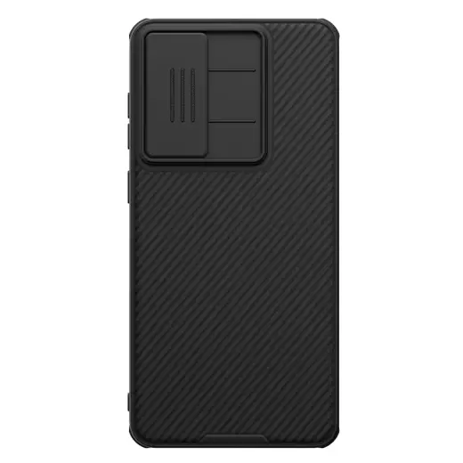 Nillkin CamShield Pro чехол для телефона Samsung Galaxy S25 (S931) чёрный (с защитой камеры)