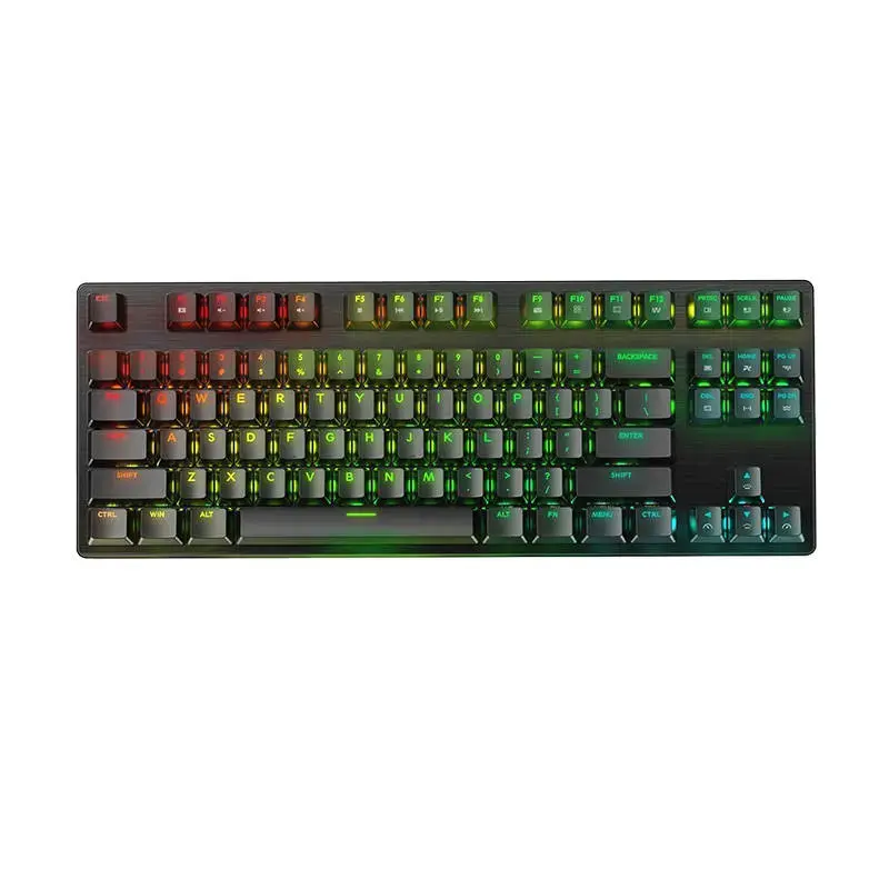 BlitzWolf BW-KB2 gaming keyboard, mechanical, Blue switch (RGB)