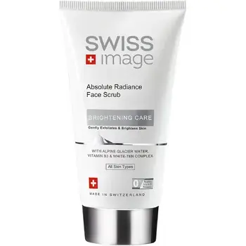 Swiss Image Brightening Care Absolute Radiance Face Scrub - Jemný exfoliační, rozjasňující peeling 150ml