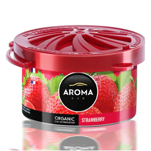 Car air freshener AROMA ORGANIC Strawberry