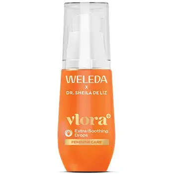 Weleda Vlora+ Extra Soothing Drops - Zklidňující olejová péče pro intimní oblast 30ml