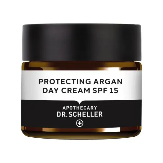 Dr. Scheller, Protecting Argan, Vegan, Hydrating, Moisturising & Anti-Aging, Day, Cream, Face, SPF 15, 50 ml