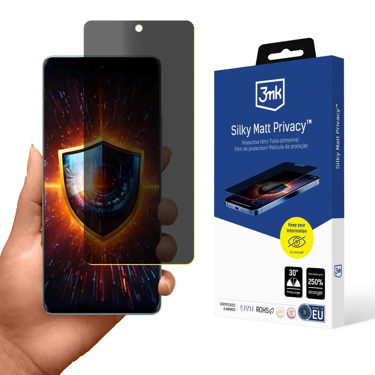 Vivo X100 Pro - 3mk Silky Matt Privacy