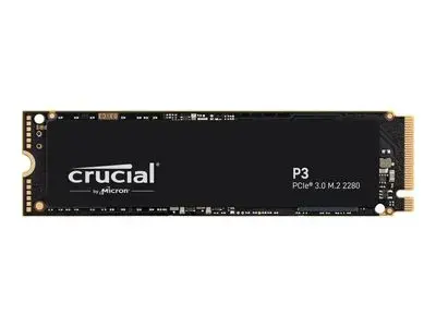 Crucial SSD P3 - 500 GB - M.2 2280 - PCIe 3.0 x4 NVMe