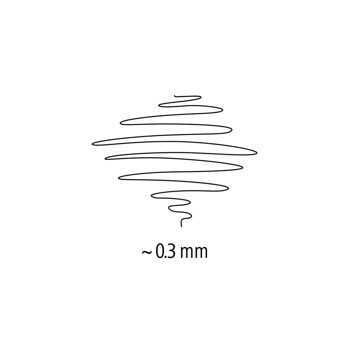 Flomasterveida pildspalva STAEDTLER TRIPLUS fineliner, 0.3mm, zila tinte