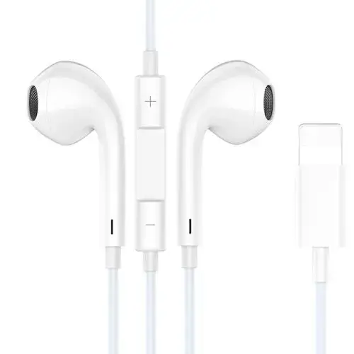 BWOO BO-HF10 Austiņas ar mikrofonu ar Lightning savienotāju (priekš Iphone)