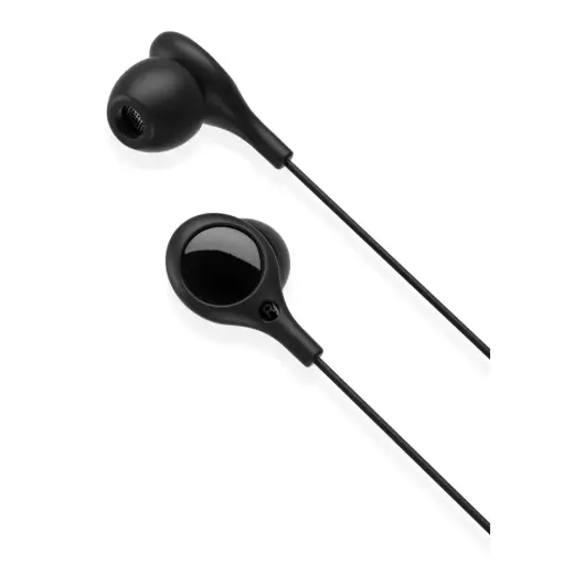 XO wired earphones EP46 jack 3,5mm with noise cancelling black