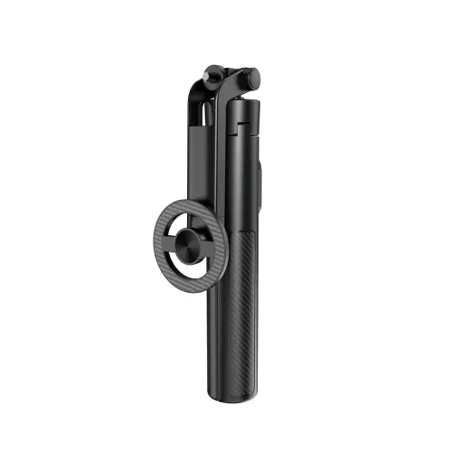XO selfie stick Bluetooth tripod SS30 black magnetic for MagSafe 123cm