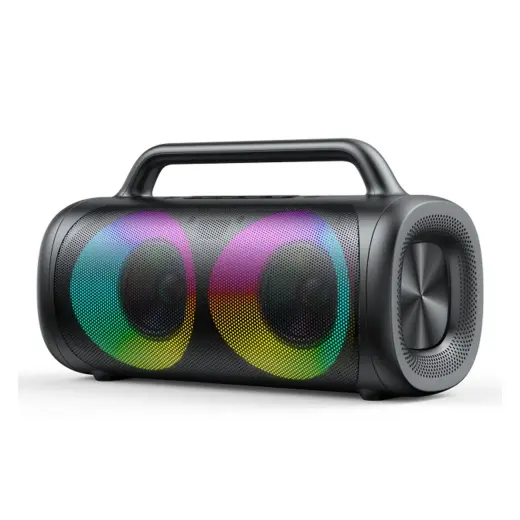 Joyroom 5.1 wireless bluetooth speaker with LED color lighting black (JR-MW02)