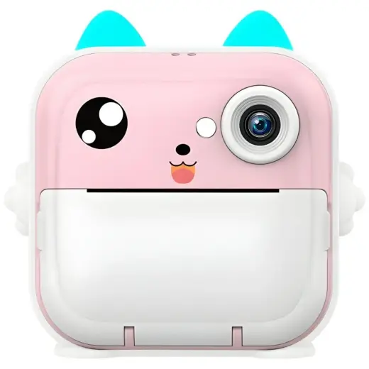 Instant camera for children MajesticLine rozā