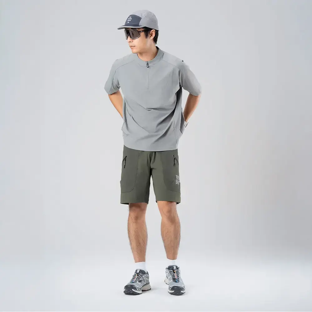 Rockbros YDDK015 shorts with belt size L - green