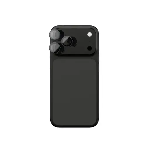 AmazingThing Sapphire Camera Glass for iPhone 17 Pro | Pro Max - with Gray Frame