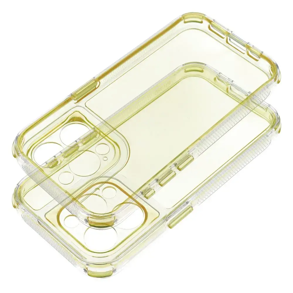 MATRIX CLEAR Case for IPHONE 16 Pro yellow
