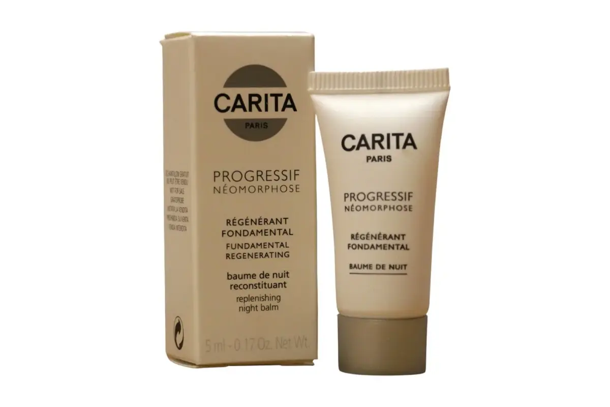 Carita Paris Progressive Neomorphosis Clarity Fundamental, Hyaluronic Acid, Nourishing, Night Balm, For Face AND Eyes, 5 ml *Sample