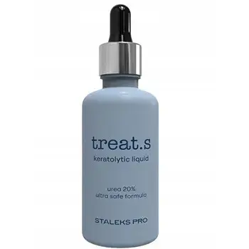 Keratolytic treatment liquid.