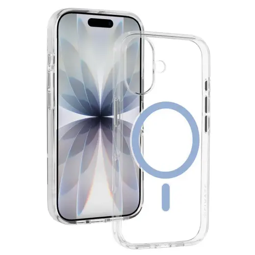 Liavec Pure telefono dėklas iPhone 17 mėlynas