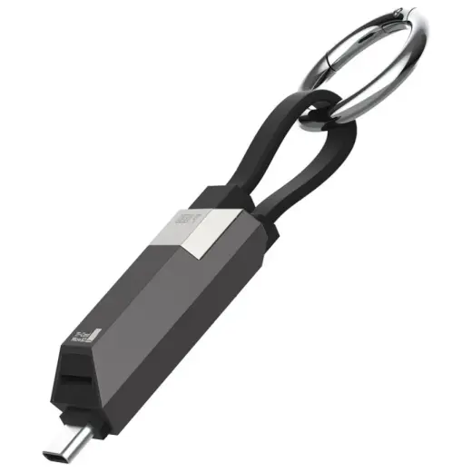 4smarts Enterprise Storage data transfer and charging cable | USB-C to USB-C | 240W | 0.06m | gray