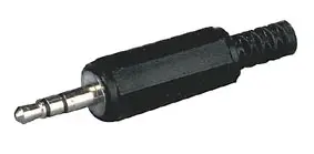 GOOBAY Kontaktdakšiņa 3.5mm stereo plastmasas