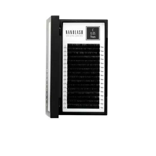 Nanolash - Volume Lashes Pestanas Postizas 005 C 9 Mm 1 U