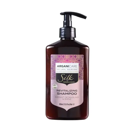 Arganicare, Silk Protein, Hair Shampoo, Hydrating & Nourishing, 400 ml