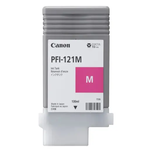 Tintes kārtridžs Canon PFI-121M 6267C001 purpursarkans