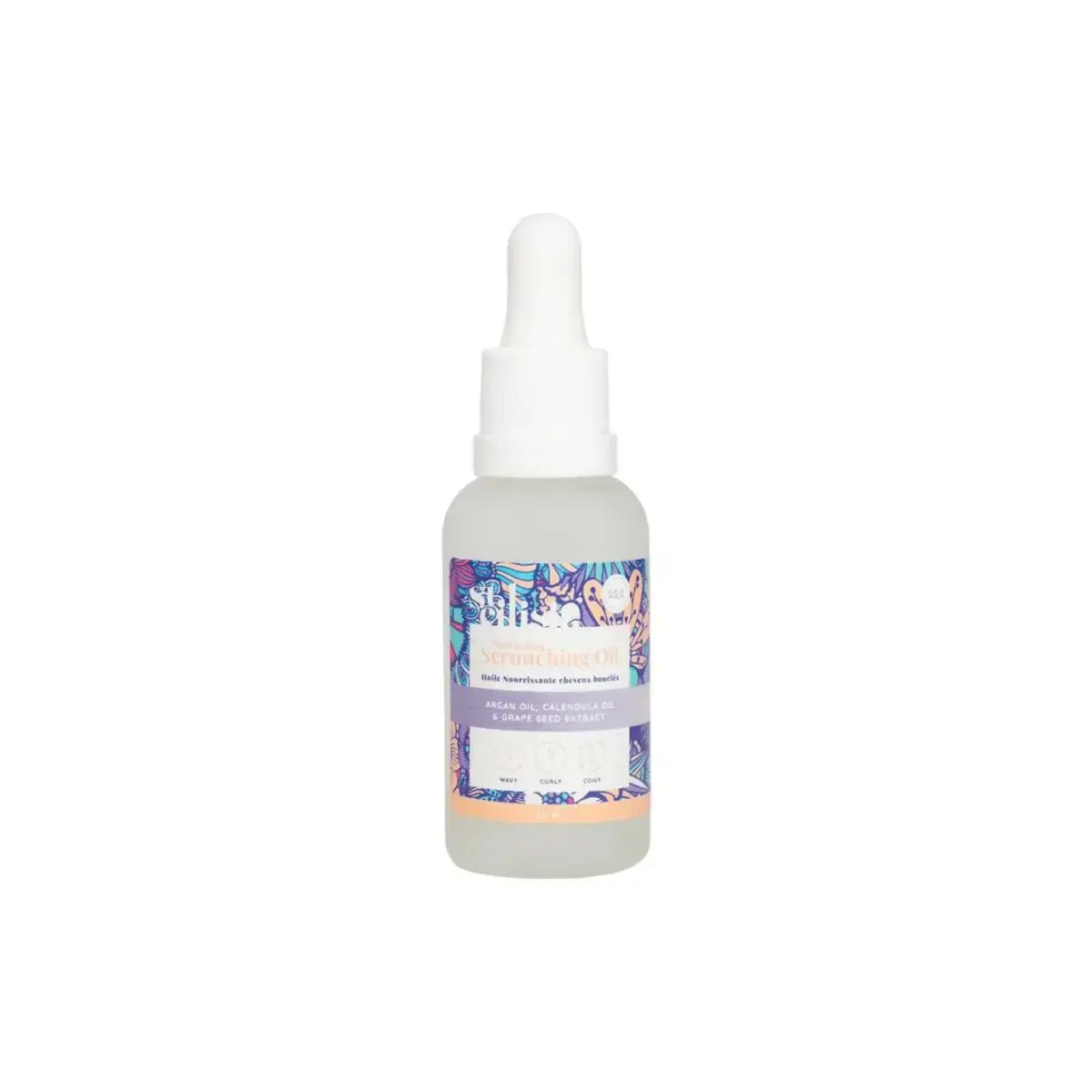 Steilish, Scrunching, Hair Oil Treatment, Frizz Control & Curl Definition, 30 ml