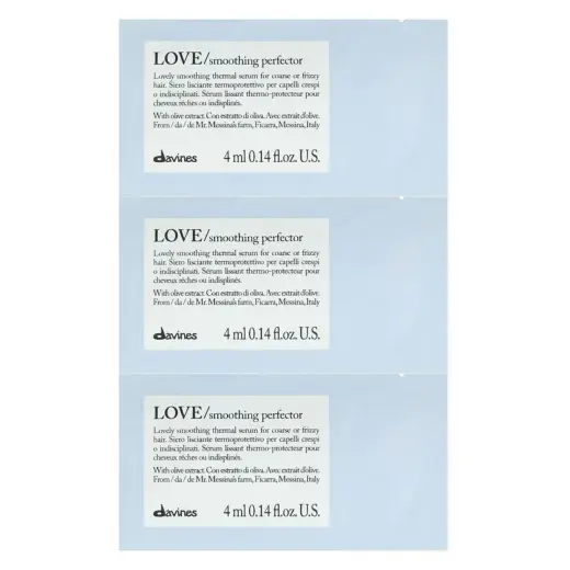 Davines, Love, Hair Leave-In Cream Treatment, 12 pcs, 4 ml