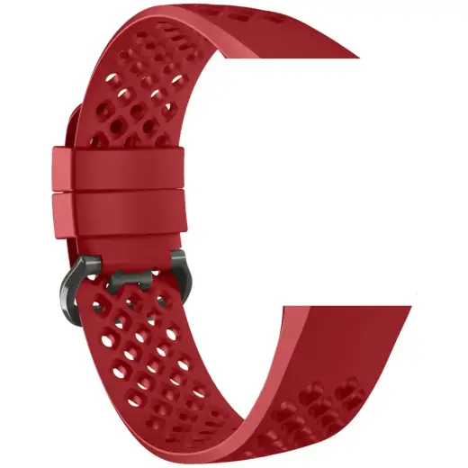 Devia band Deluxe Sport Mesh for Fitbit Charge 3 | Charge 4 red L
