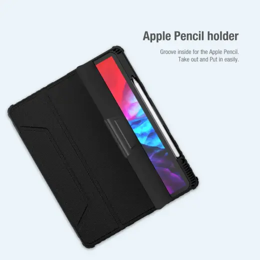 Nillkin Bumper PRO Protective Stand Case for iPad 12.9 2020|2021 Black