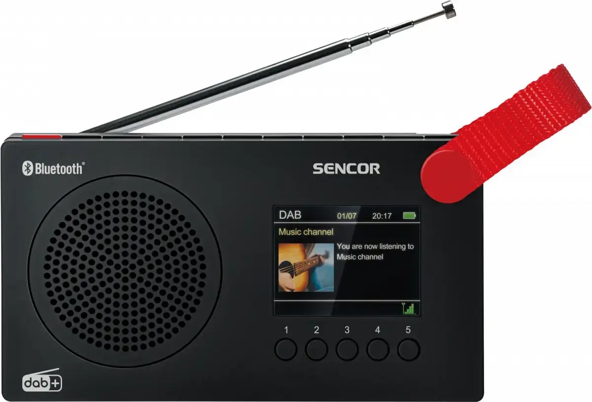 Digital radio with battery SRD 7757B Radio DAB+|FM
