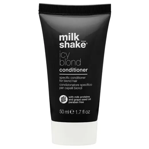 Milk Shake, Icy Blond, Milk Proteins, Hair Conditioner, Counteracts Yellow Or Orange Tones, 50 ml