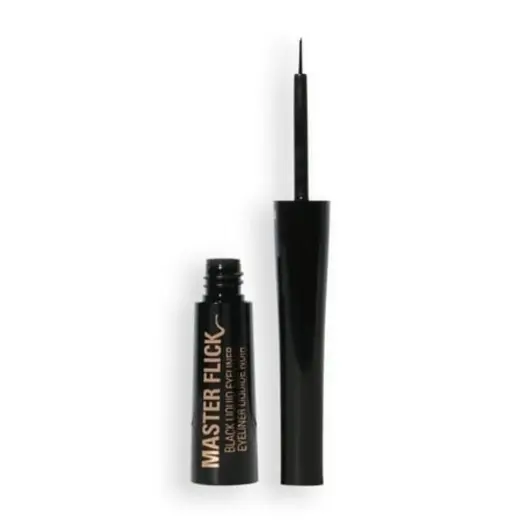 Makeup Revolution, Dip Liquid Eyeliner, Intense, Liquid Eyeliner, Black, 5 ml
