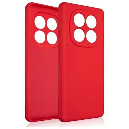 Beline Silicone Case for Xiaomi Redmi Note 14 Pro 5G Red