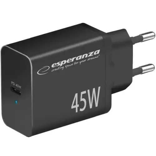 Esperanza EZC108K travel charger | 45W