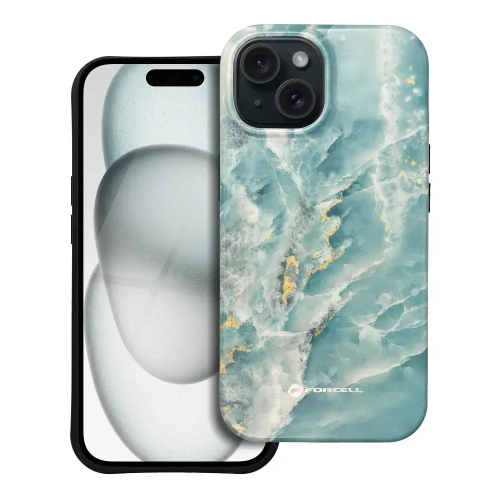 Forcell F-Protect Mirage maciņš ar MagSafe atbalstu telefonam iPhone 15 daudzkrāsains