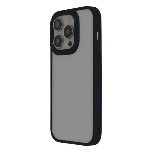 Satin Elegant Matt Case for iPhone 14 Pro 6,1" black