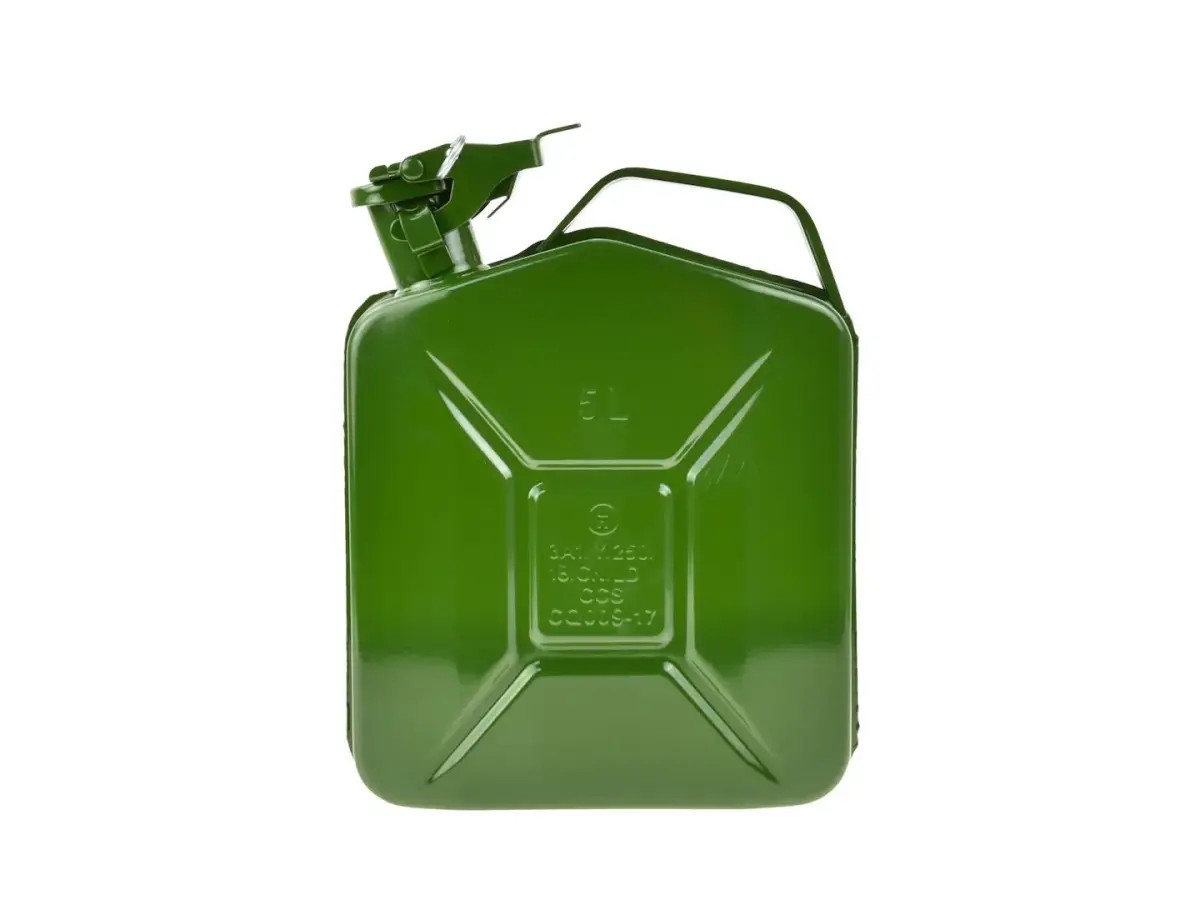 Vertikalus metalinis kanistras 5L
