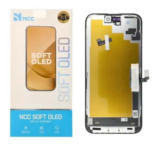 NCC LCD Display for IPHONE 16 Plus Soft Oled (Support IC Transplant)