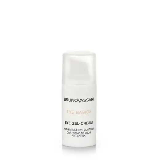 Bruno Vassari, The Basics, Caffeine, Anti-Fatigue, Morning & Evening, Eye Gel, 15 ml