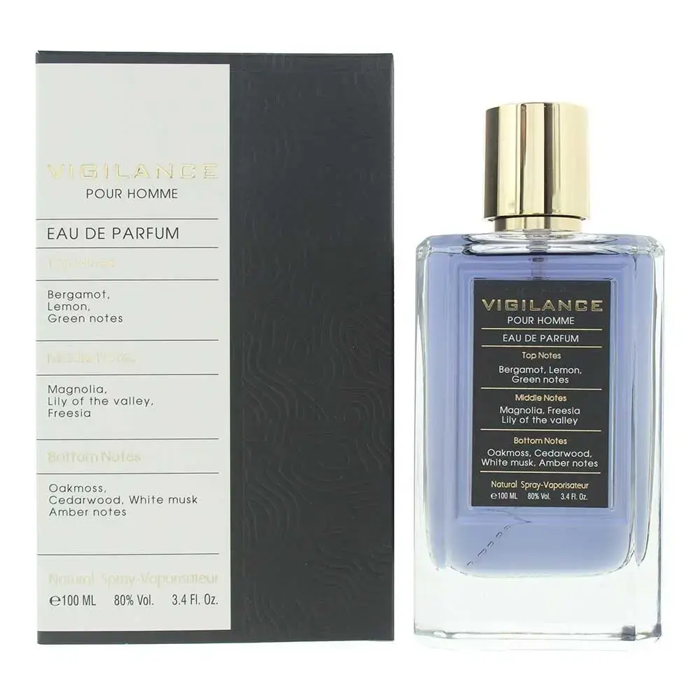 Orchid, Vigilance Pour Homme, Eau De Parfum, For Men, 100 ml