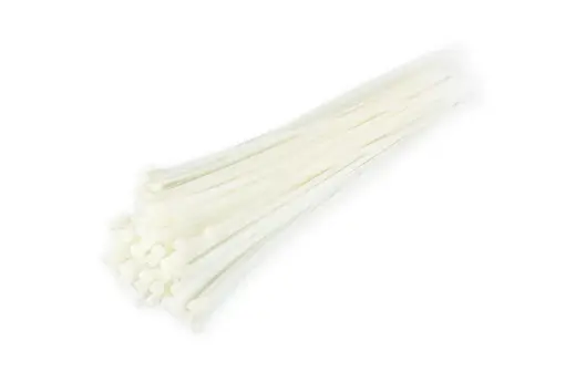 Cable ties white 3,6x150mm - 100 pcs