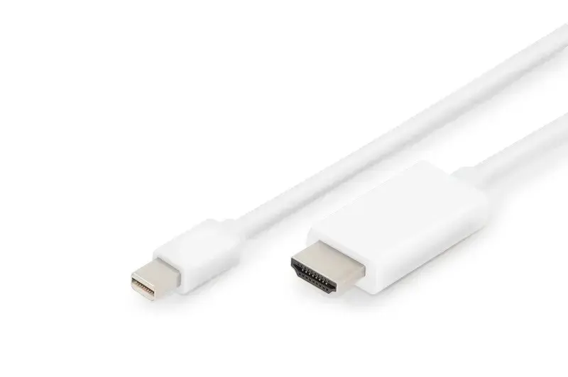 DIGITUS Mini DisplayPort adapter cable - Mini DP male|HDMI Type-A male - 2 m
