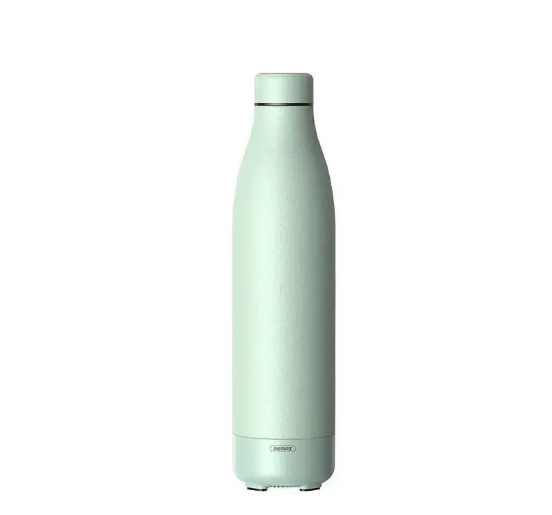 THERMOS WITH WIRELESS SPEAKER 500ML RB-M5 BLUETOOTH 5.0 GREEN/GREEN