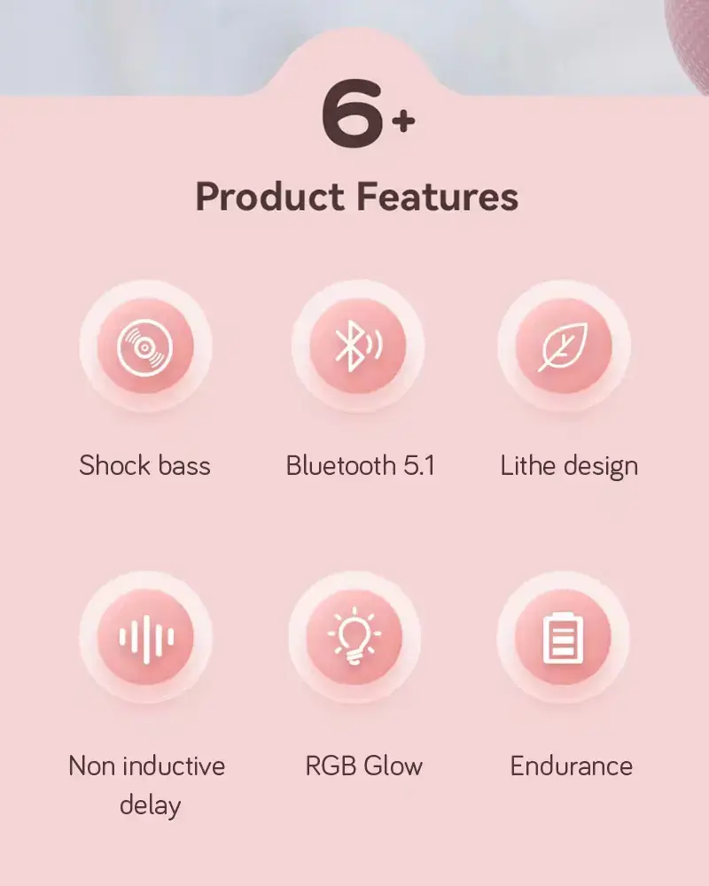 Goodbuy Strange Eyes bezvadu austiņas bērniem | bluetooth 5.1 melnas (Bojāts iepakojums)