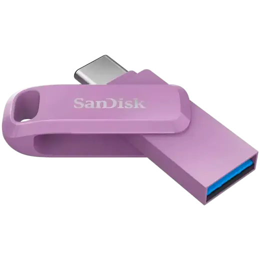 SanDisk Ultra Dual Drive Go USB Type- C, Lavender, Global, EAN: 619659213336